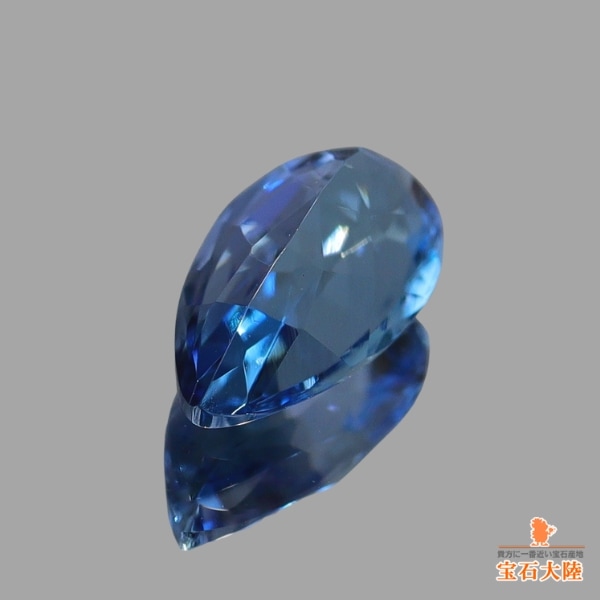 天然アクアマリン 0.40ct 【非加熱・ 美発色】ブラジル・Tatu産