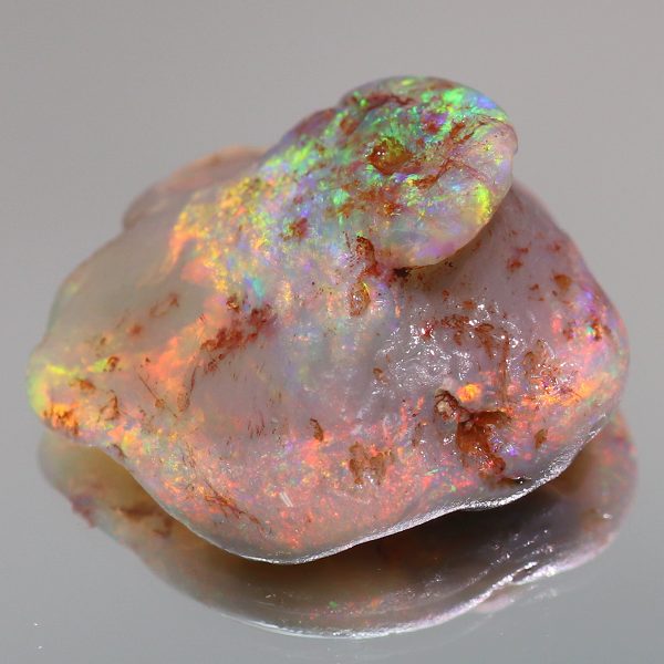 天然ブラックオパール 5.29ct 【骨化石】 オーストラリア