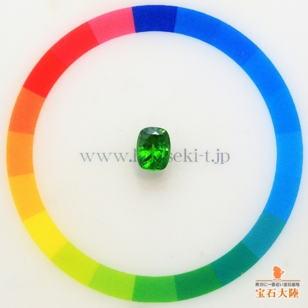 天然デマントイドガーネット 1.13ct 【ホーステール】美品 ロシア