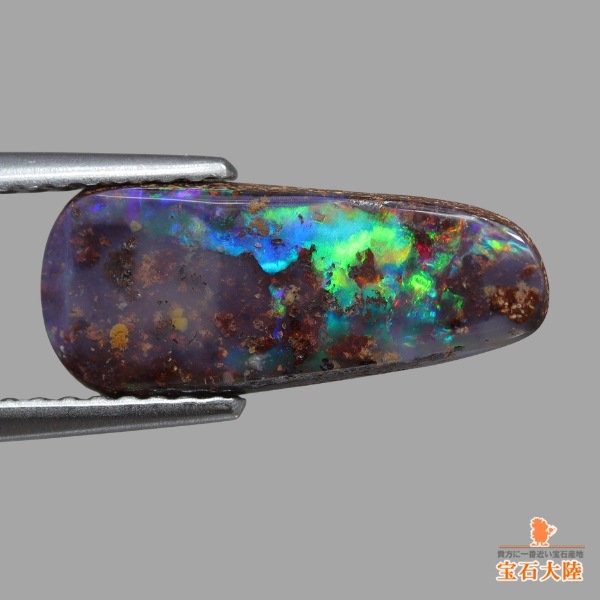 天然ボルダーオパール 2.10ct 【マルチカラー】オーストラリア