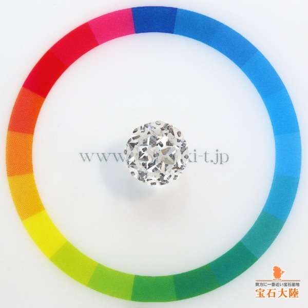 天然アナテースインクォーツ 4.67ct【万華鏡】カスタムカット