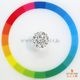 天然アナテースインクォーツ 4.67ct【万華鏡】カスタムカット