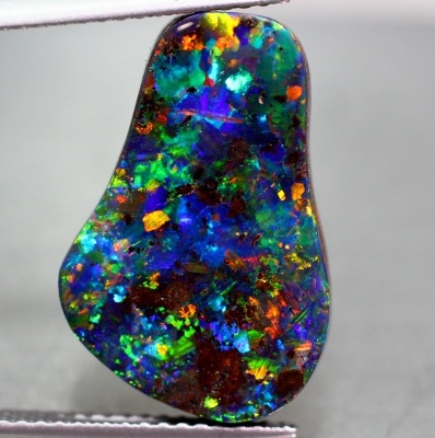 7.22ct天然ボルダーオパール【ギャラクシー】ダッククリーク産