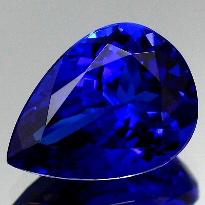 宝石ルース 【天然タンザナイトの『本物』の色です】最高品質2.884カラット鑑別 宝石ルース 【天然タンザナイトの『本物』の色です】最高品質