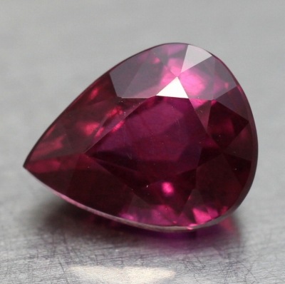 天然非加熱ルビー ダイヤモンド GIAモザンビーク産証 天然ルビー 0.37