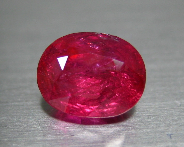 3.371ct【非加熱】天然ルビー 非加熱分析付
