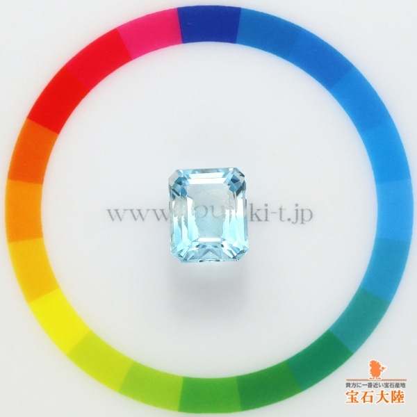 天然トパーズ 5.75ct 【バイカラー】 個性的