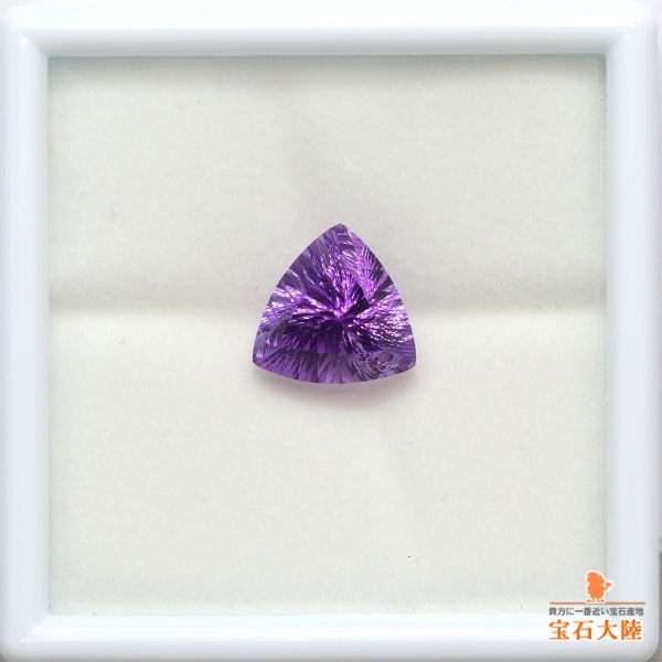 天然アメシスト 4.57ct 【アメリカンカット】 ウルグアイ