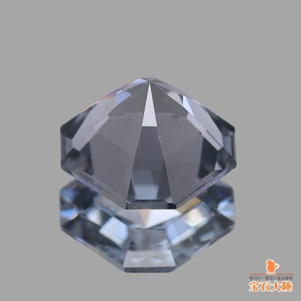 天然スピネル 0.46ct 【アッシャーカット】 タンザニア