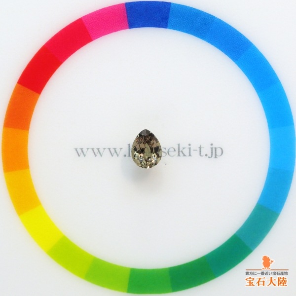 天然カラーチェンジガーネット 0.78ct 【ブラウン】 タンザニア