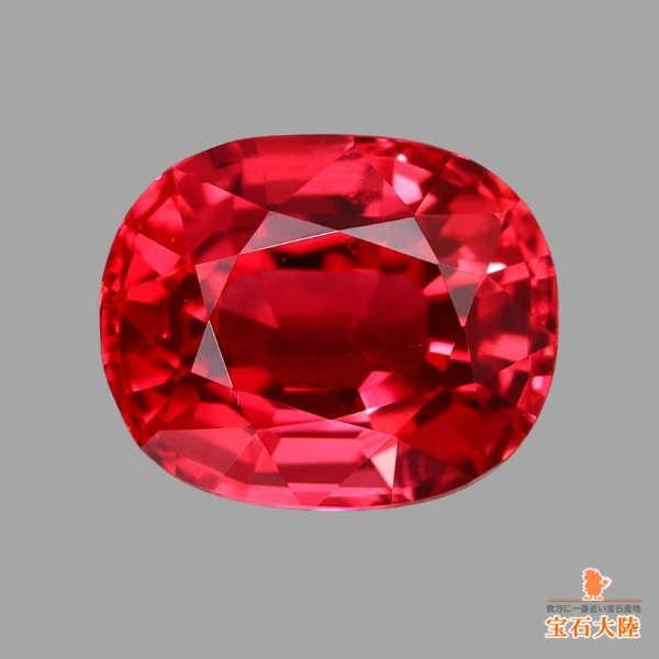 天然スピネル 0.59ct 【レッド】 ミャンマー 天然スピネル 0.59ct 【レッド】 ミャンマー