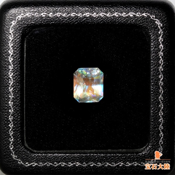 天然アンデシンラブラドライト 4.97ct 【レインボーシラー】 美品 マダガスカル