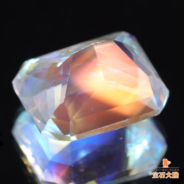 天然アンデシンラブラドライト 4.97ct 【レインボーシラー】 美品 マダガスカル