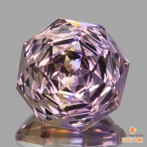 天然アメトリン 6.23ct 【カスタムローズ】ボリビア