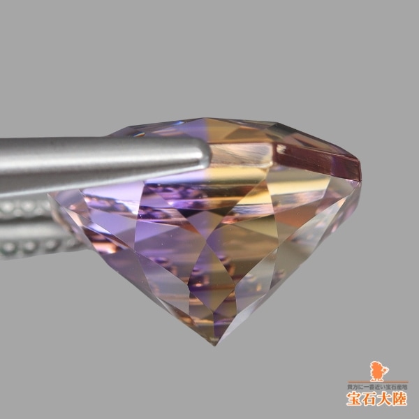 天然アメトリン 6.23ct 【カスタムローズ】ボリビア