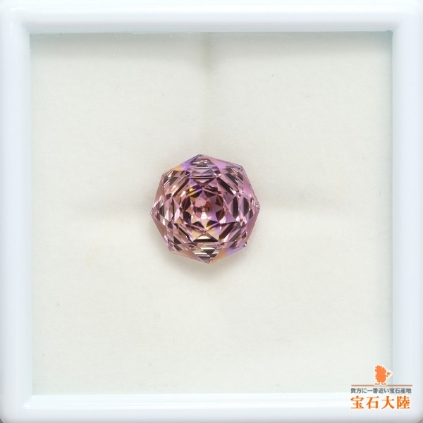 天然アメトリン 6.23ct 【カスタムローズ】ボリビア