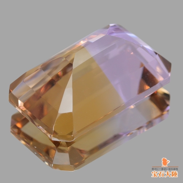 天然アメトリン 24.94ct 【ゴールド&ラベンダー】 ボリビア