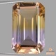 天然アメトリン 24.94ct 【ゴールド&ラベンダー】 ボリビア