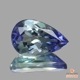 天然ゾイサイト 1.03ct 【バイカラー】 タンザニア
