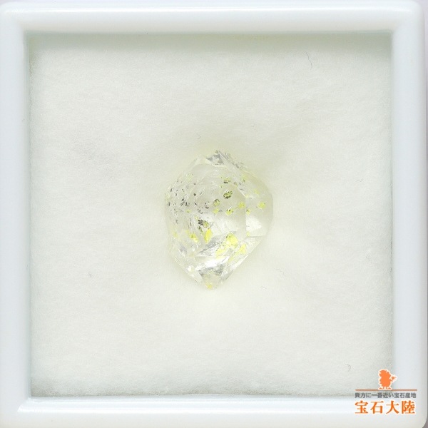 天然オイルインクォーツ 9.73ct 【動く気泡】 ラフ パキスタン