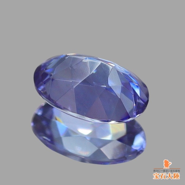 天然ベニトアイト 0.24ct 【煌めくブルー】 オーバル 