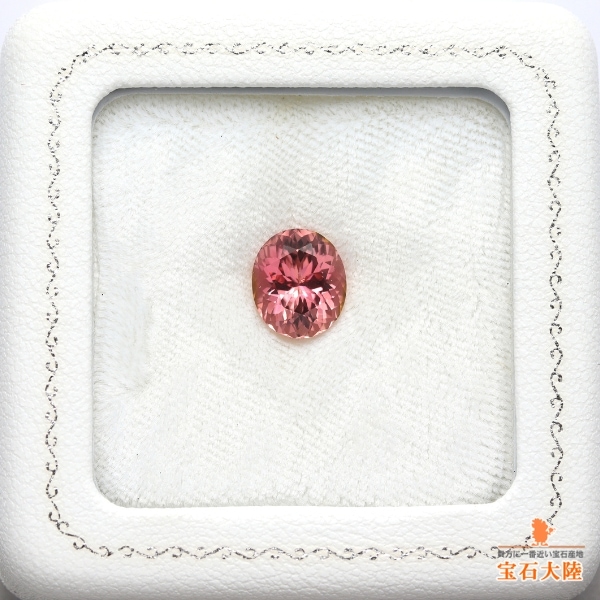 天然トルマリン 3.19ct 【煌めく春色ピンク】 ナイジェリア