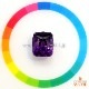 天然アメシスト 9.31ct 【高貴な濃紫】 アメリカンカット ウルグアイ