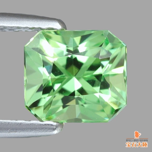 天然ミントガーネット 1.41ct 【メレラニ・UVタイプ】 タンザニア
