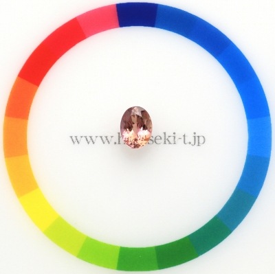 天然ゾイサイト 1.08ct 【タンザナイト】 インペリアルピンク