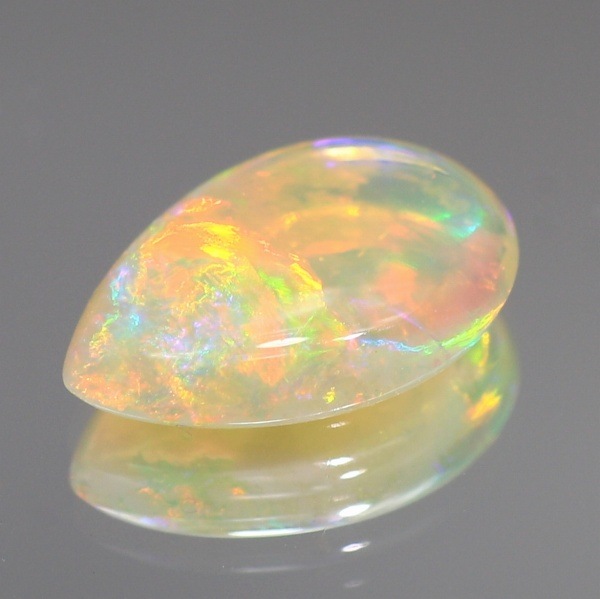 天然オパール 1.23ct 【ネオングリーン】 ライトニングリッジ