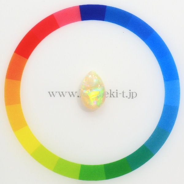天然オパール 1.23ct 【ネオングリーン】 ライトニングリッジ