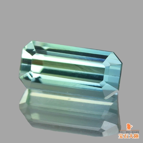 天然バイカラートルマリン 0.92ct 【美グラデーション】アフガニスタン