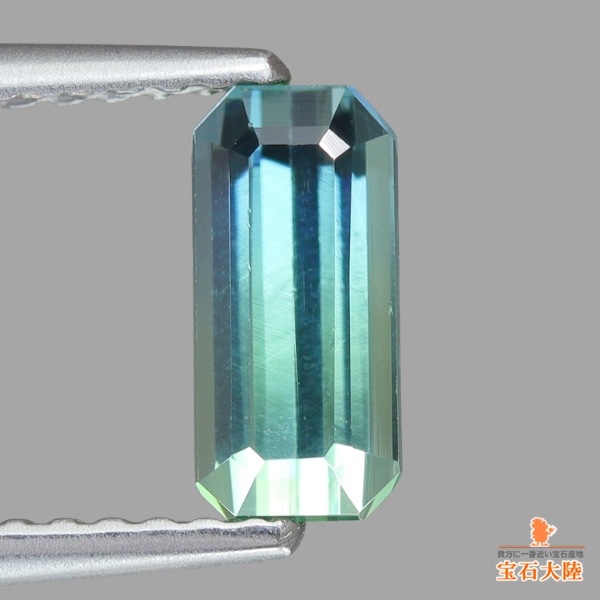天然バイカラートルマリン 0.92ct 【美グラデーション】アフガニスタン