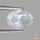 天然ウォーターオパール 0.42ct 【ファセットカット】 メキシコ