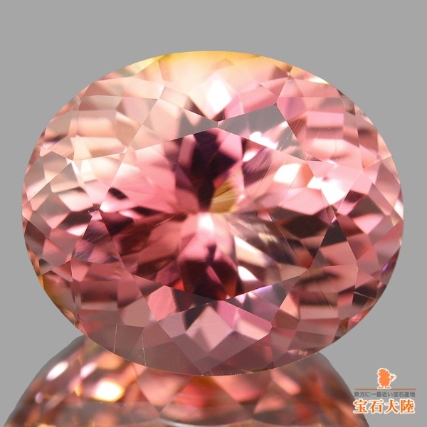 天然トルマリン 3.34ct 【煌めく春色ピンク】 ナイジェリア