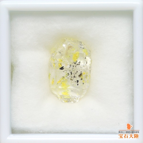 天然オイルインクォーツ 21.63ct 【動く気泡】 ラフ パキスタン