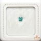 天然トルマリン 0.57ct 【ラグーンブルー】 美品 プリンセスカット