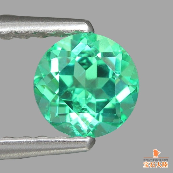 天然エメラルド 0.48ct 【爽やかグリーン・ノンオイル】 コロンビア