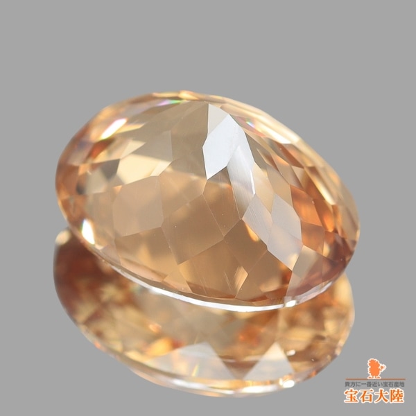 天然ジルコン  2.49ct 【シャンパンゴールド】マダガスカル