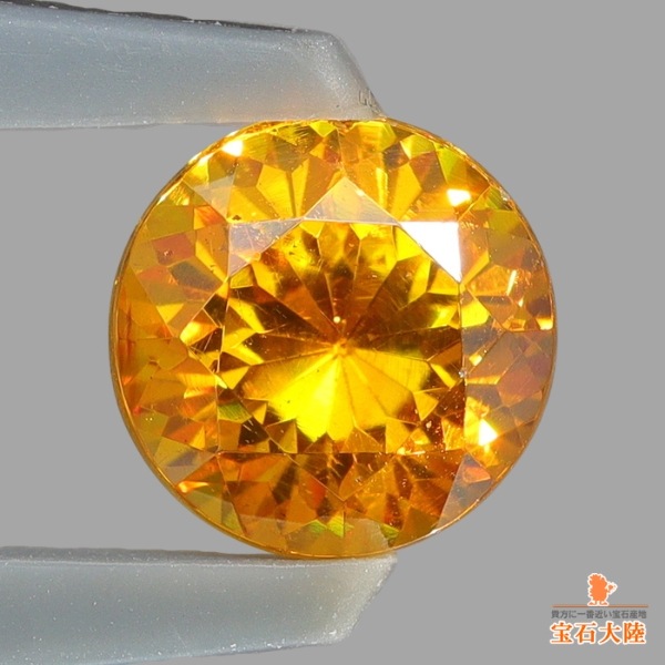 天然スファレライト 1.17ct 【煌めくゴールデンイエロー】 スペイン