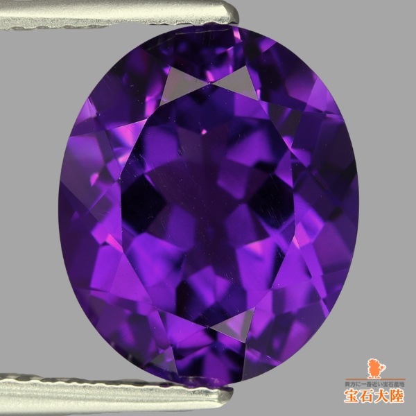 天然アメシスト 4.88ct 【ディープパープル】