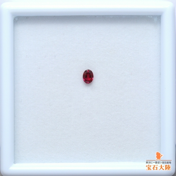 個性派シック高品質四つ葉彫り天然ルビー☓ルビーデザブレ 天然ルビー 0.18ct 【非加熱】モザンビーク 鑑別付