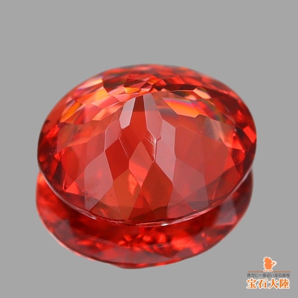 天然スピネル 1.01ct 【オレンジニッシュレッド】ミャンマー