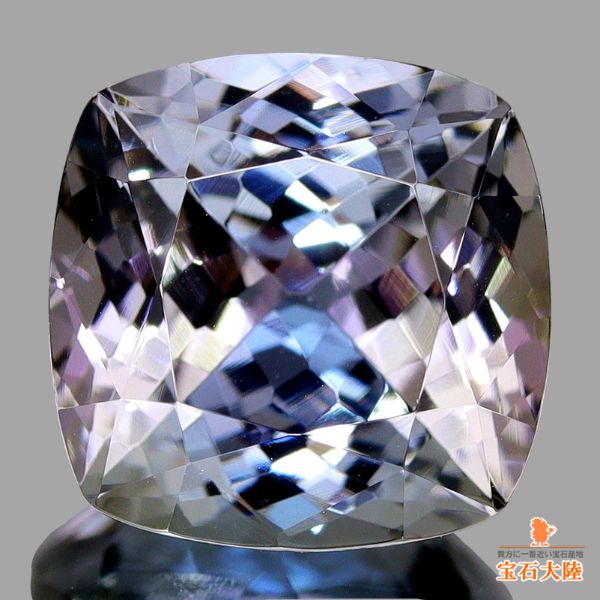 天然ゾイサイト 5.25ct 【非加熱・マルチカラー】 タンザナイト