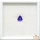 天然タンザナイト 0.87ct 【美パープリシュブルー】 トリリアント