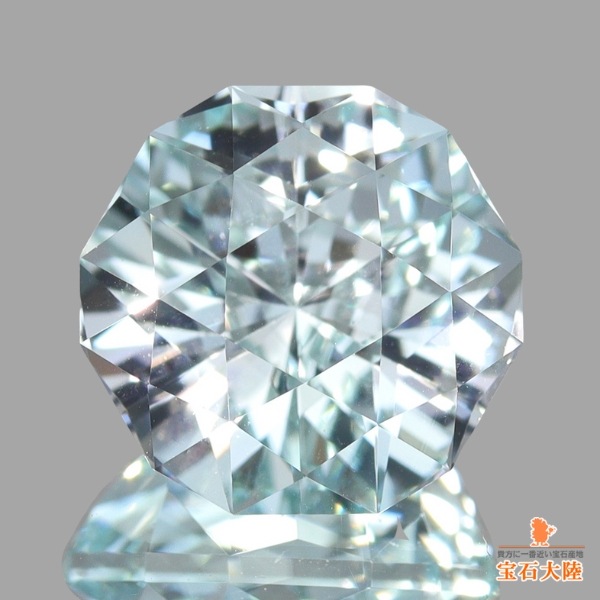 天然トパーズ 4.10ct 【無処理・カスタムカット】 ナイジェリア