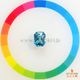 天然ジルコン 3.54ct 【煌めくブルー】美品 カンボジア
