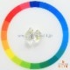 天然オイルインクォーツ 4.43ct/2P 【2石セット】 ラフ パキスタン