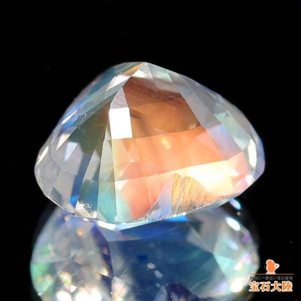 天然アンデシンラブラドライト 2.55ct 【レインボーシラー】 美品 マダガスカル