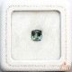 天然ゾイサイト 3.59ct 【魅惑のブルーグリーン】 クッションカット
